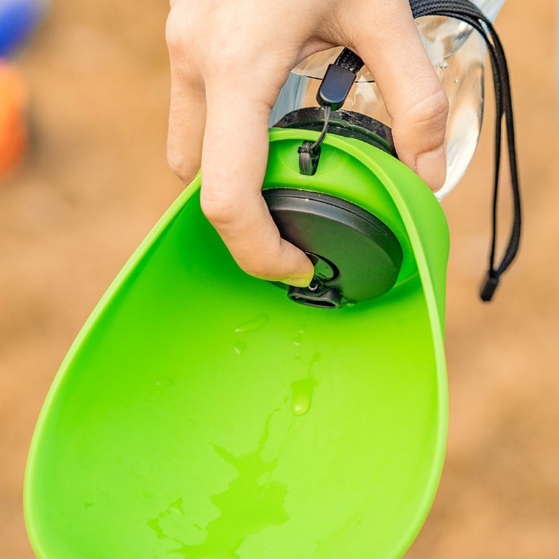 2-in-1 Portable Pet Water Bottle & Bowl