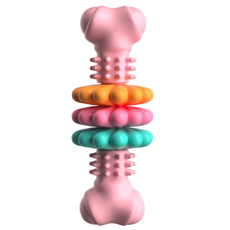 Tough Chew Bone Toy – Cleans Teeth & Fights Boredom